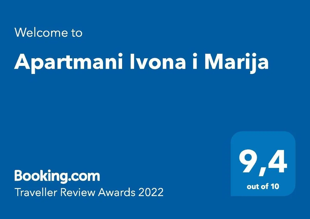 Apartment Apartmani Marija Croatia