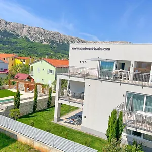 Baska, Exklusive Mit Poolarea In Baska, Krk - Kroatien Apartment